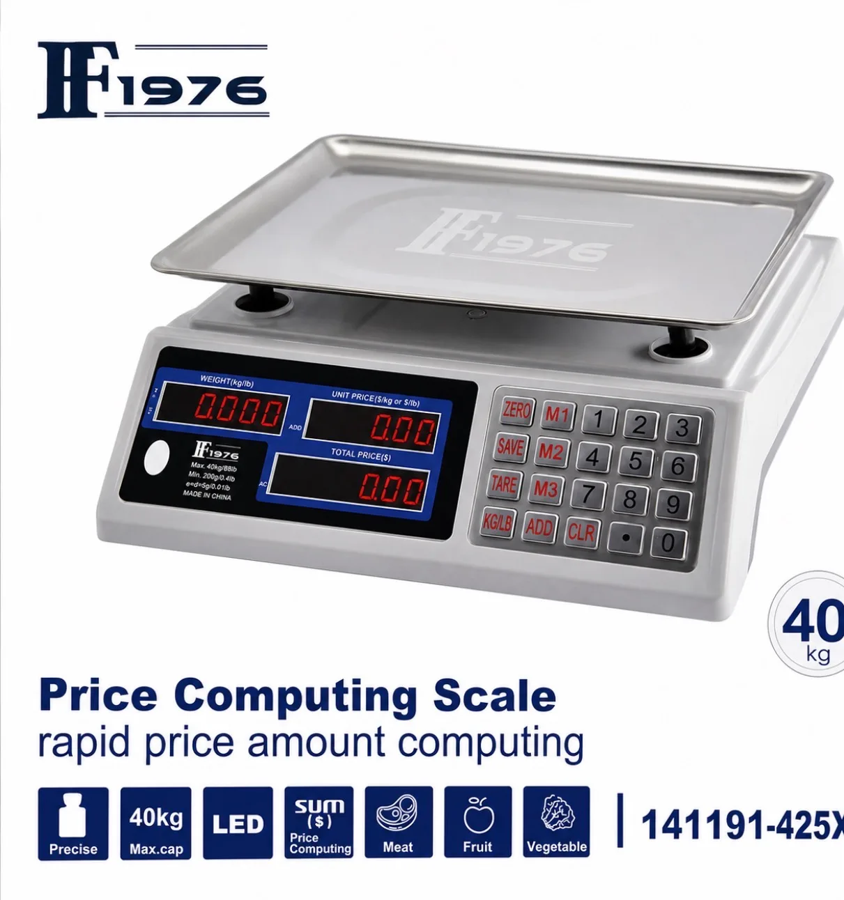 Digital scale 40 kg